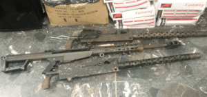 Assault weapons seized by Mexican authorities near Texas border