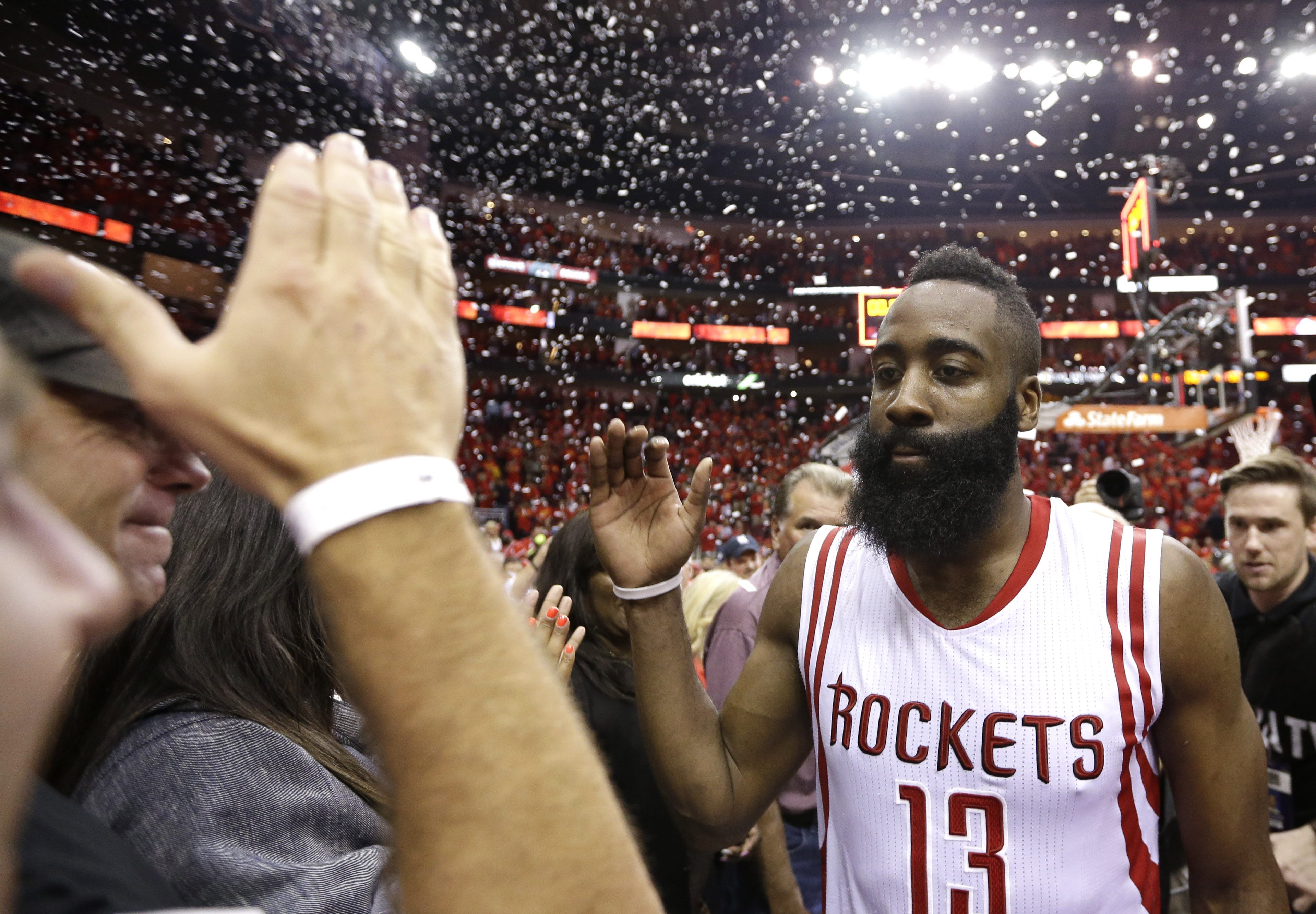 Rockets Lockers Get Warriors Press Release Boasting of '4-0 Series Sweep'