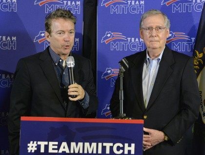 Mitch McConnell, Rand Paul