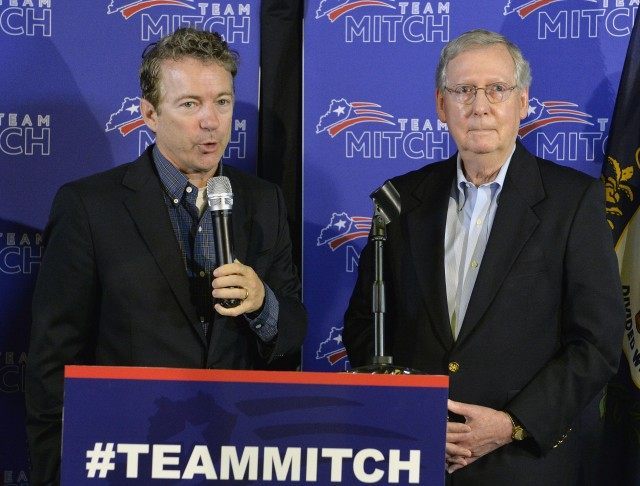 Mitch McConnell, Rand Paul