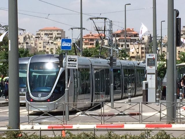 Jerusalem light rail terror (Joel Pollak / Breitbart News)