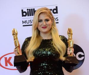 Meghan Trainor stuns in sequin dress at Billboard Music Awards
