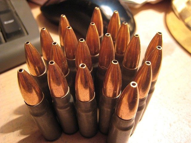 Hollow point bullets ammunition (Teknorat / Flickr / CC)