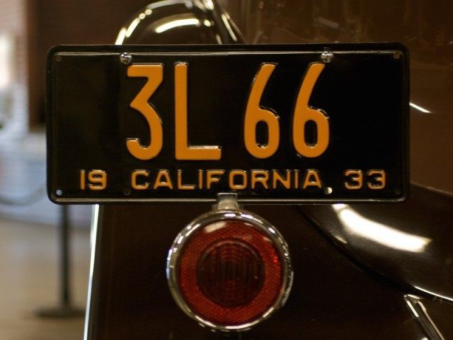 California Black License Plate (Marcin Wichary / Flickr / CC / Cropped)