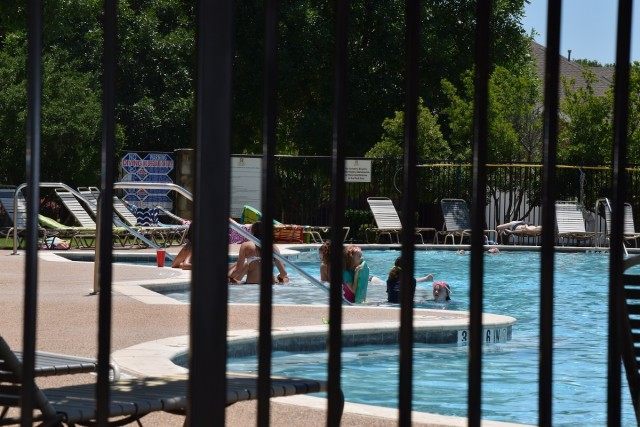 Craig Ranch Pool open for business. (Photo: Breitbart Texas/Bob Price)