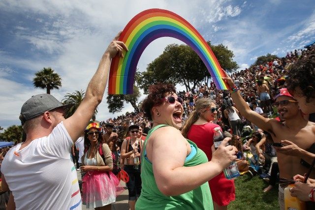 Day After Landmark High Court Ruling Supporting Gay Marriage, Pride Weekend Celebrating In