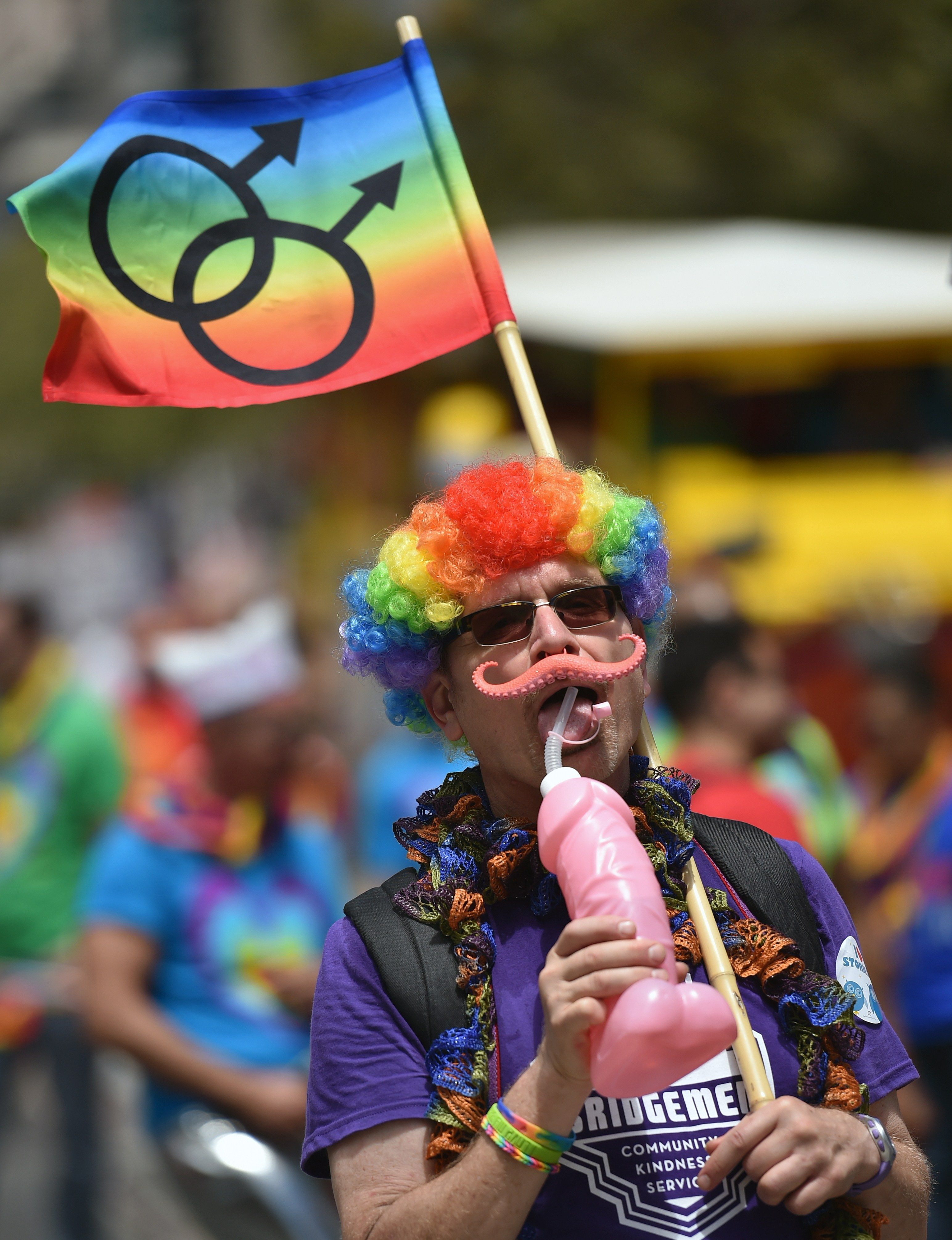 Content Warning: Images from This Weekend's Gay Pride Parades.