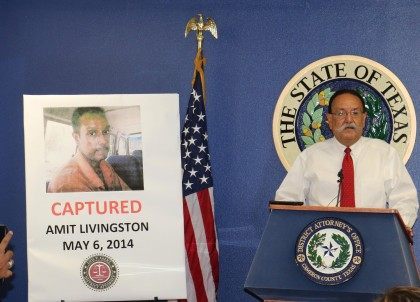 Cameron County DA Luis V. Saenz announces the upcoming extradition of convicted murdered Amit Livingston who had fled to India to avoid justice.