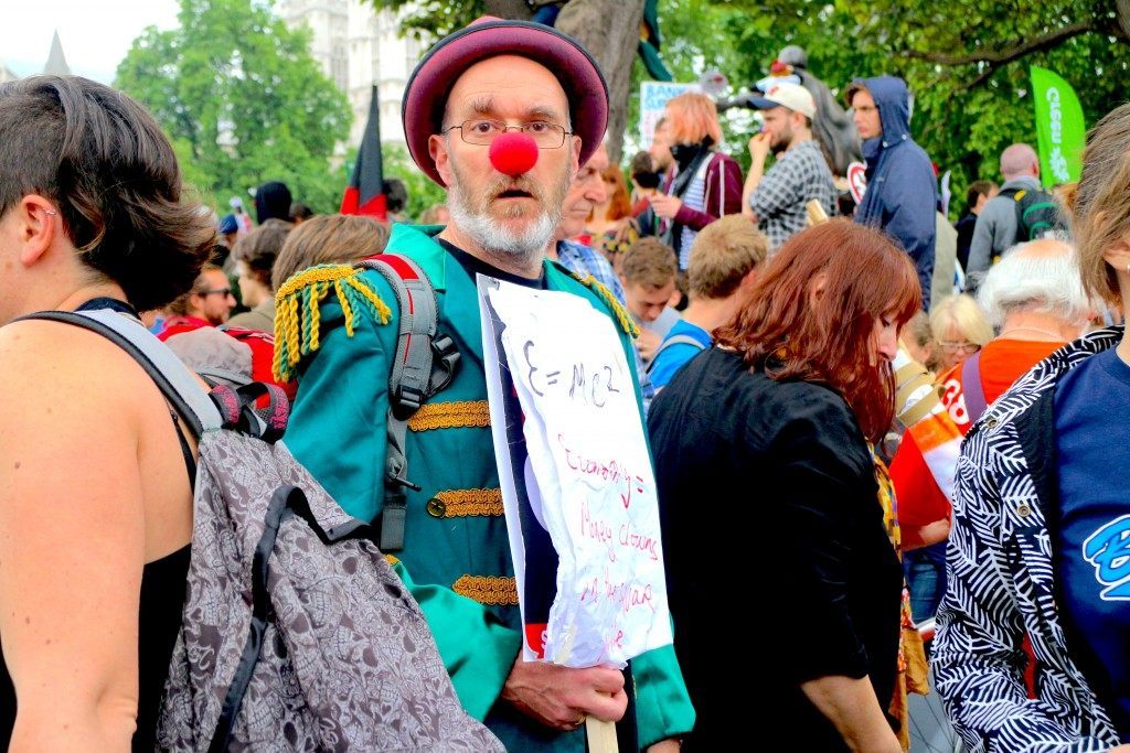 Send in the clowns  (Raheem Kassam/Breitbart London)