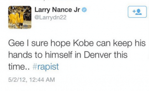 Kobe is a Rapist