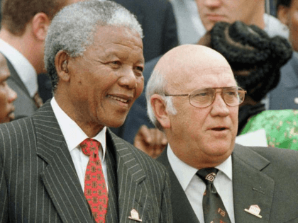 Mandela and De Klerk (Associated Press)