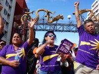 May Day SEIU (Sandy Huffaker / Getty)