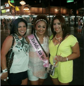 Facebook photograph that shows Donna School Board Member Tomasa "Tammy" Ramos having her bachelor party in Las Vegas during a conference trip paid with school money. 