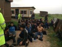 Stash_house2 U.S Border Patrol agents arrest 76 illegal immigrants near Texas border