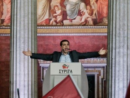 Syriza Grexit (Milos Bicanski / Getty)