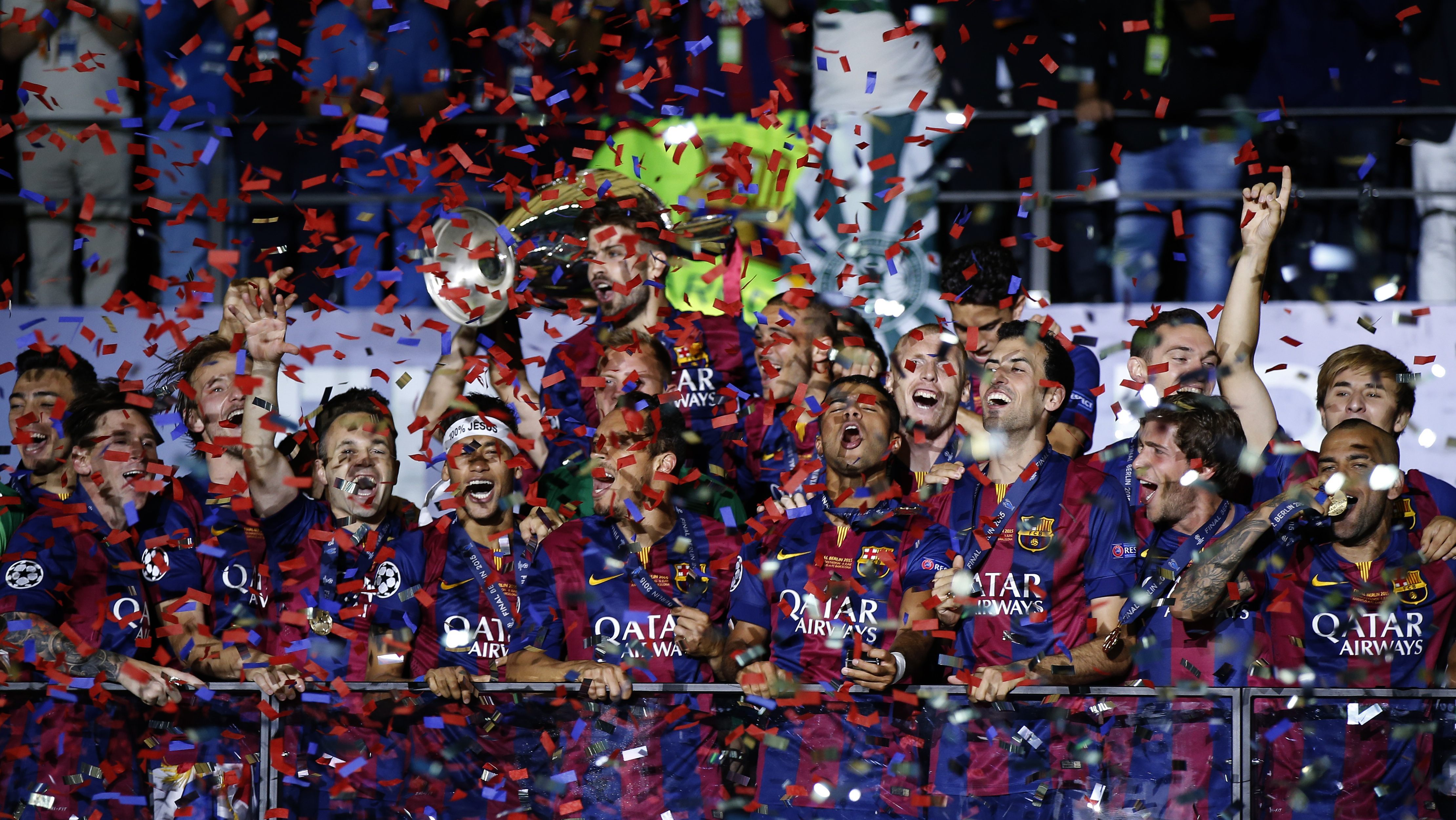 Barcelona 2015 Champions League.