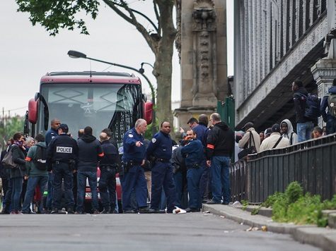 France Migrants Evacuated