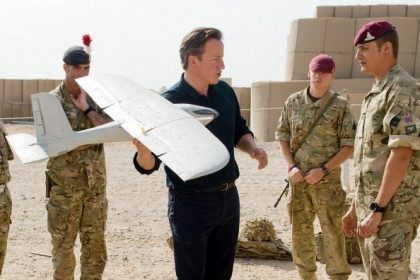 British Prime Minister David Cameron Visits Troops In Afghanistan