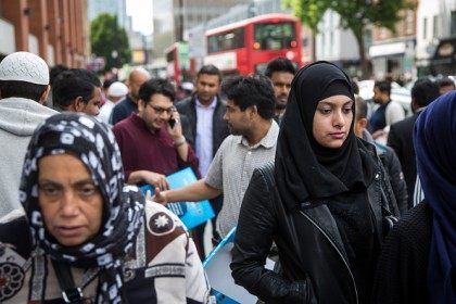 First Friday Prayers Of Ramadan At The East London Mosque