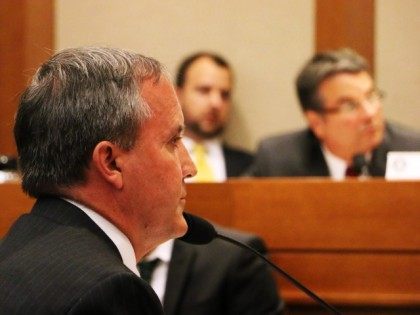 AG Ken Paxton at House hearing