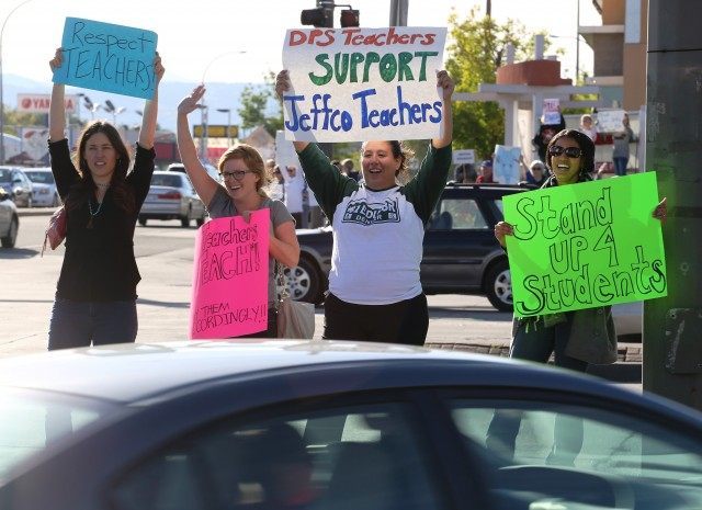 Jefferson County School Board protest