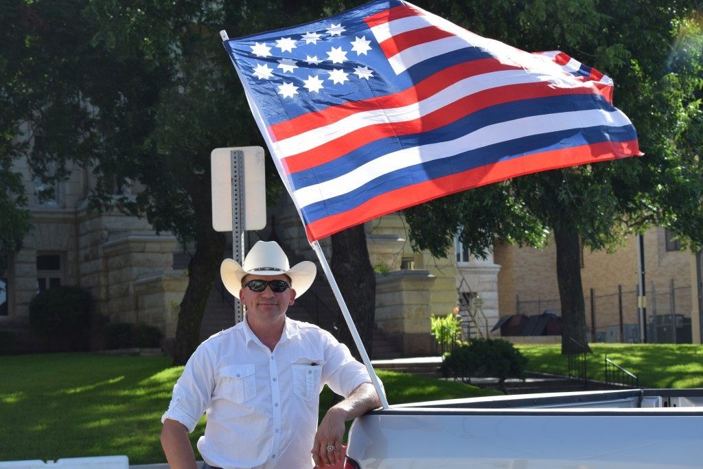 John Paul Jones "Serapis Flag" (Photo: Breitbart Texas/Lana Shadwick)