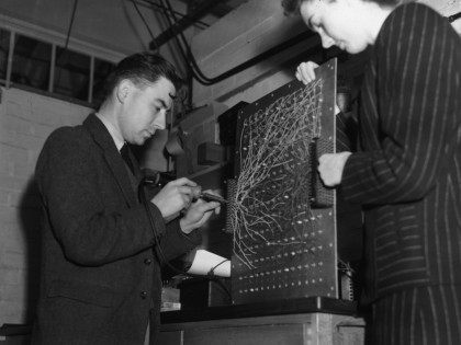 First Computer ENIAC (Keystone / Hulton Archive / Getty)