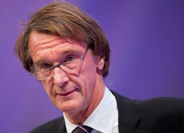 Chairman of INEOS, Jim Ratcliffe, addres