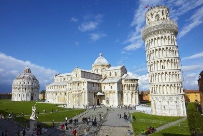 A view taken on December 2, 2010 of Pisa