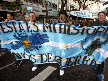 ARGENTINA-FALKLANDS-VETERANS-PROTEST