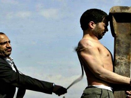 Man is flogged in Iran AFP