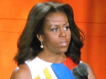 Michelle Obama at Special Olympics (Michelle Moons / Breitbart)