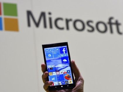 Microsoft Windows Phone (Tobias Schwarz / AFP / Getty)