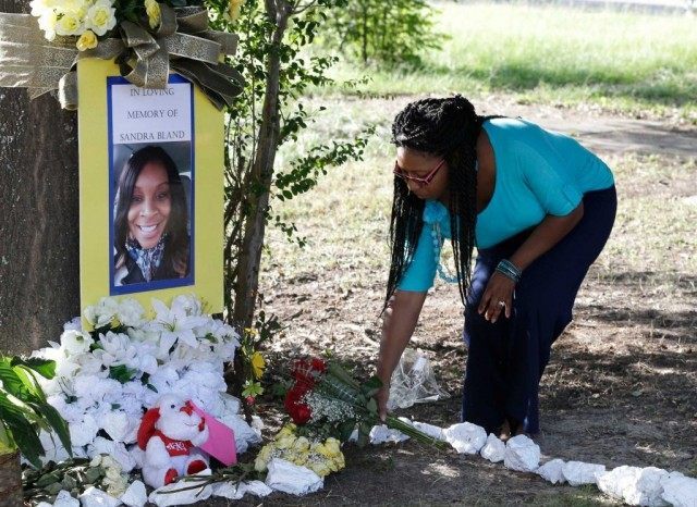 Sandra Bland Memorial - AP Photo - Pat Sullivan