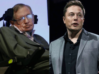 Hawking and Musk (Breitbart News & Wires)