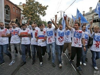 Uyghurs-protest-in-Turkey-ap