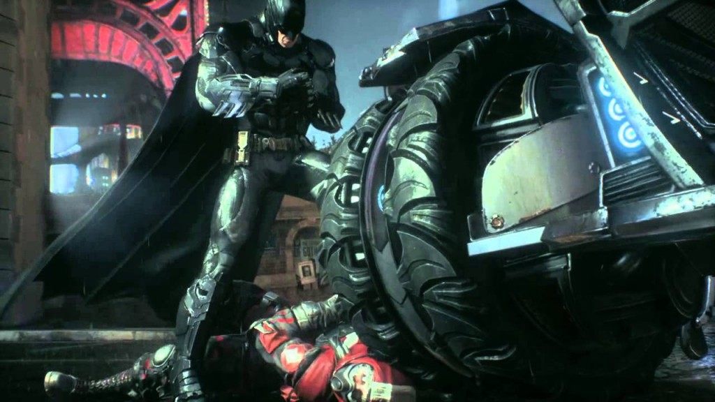 With the Batmobile, Batman’s interrogation techniques receive a boost in creativity. (Rocksteady Studios/Warner Bros. Interactive Entertainment)