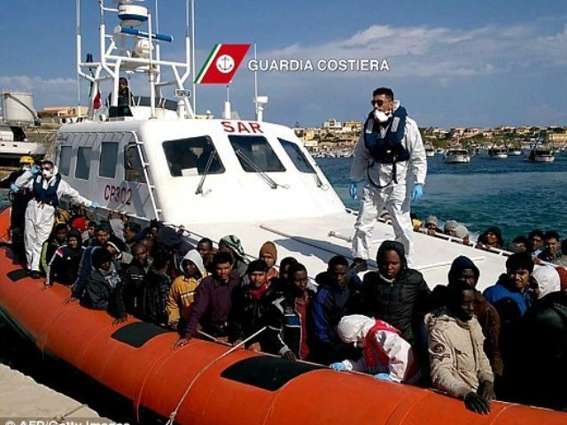 Italian Coast Guard Rescues Hundreds Of Migrants