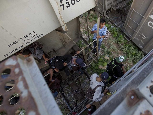 Rescue Illegal Immigrants from Train