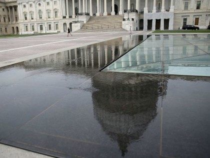 : The US Capitol is quiet while both the House and Senate are in summer recess, August 6,