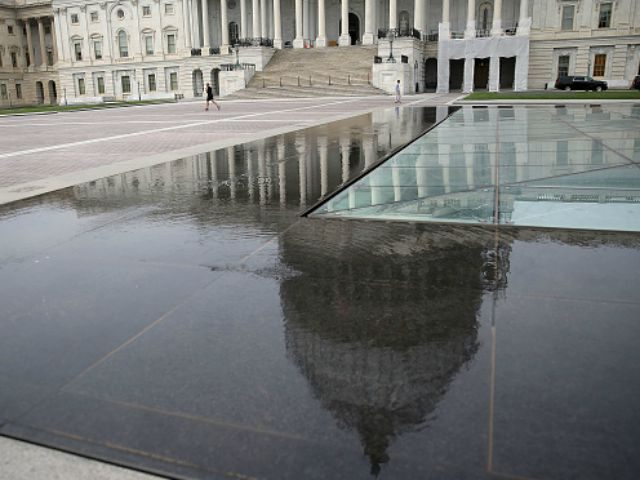: The US Capitol is quiet while both the House and Senate are in summer recess, August 6,