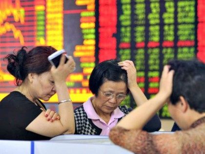 Chinese Financial Crisis AP Photo