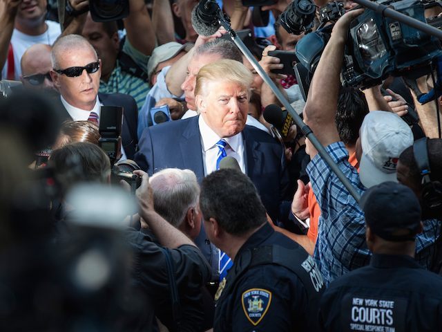 Donald Trump Reports For Jury Duty In Manhattan
