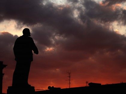 Lenin statue (Filippo Monteforte / AFP / Getty)