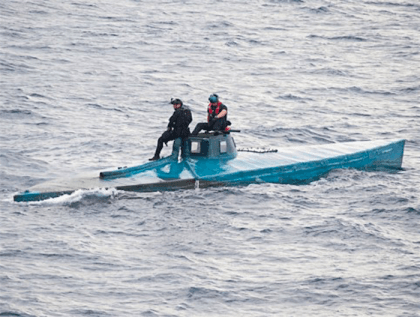 Cocaine Submarine (U.S. CBP)