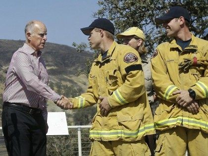 jerry Brown fire