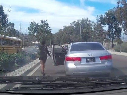 Driver Leaves Car (Screenshot / UlikeUC Here / YouTube)