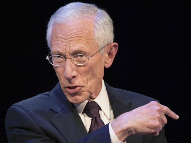 Federal Reserve Vice Chair Stanley Fischer speaks during a CNN Debate on the Global Economy in Washington, DC, October 9, 2014, ahead of the International Monetary Fund (IMF)/World Bank meetings. AFP PHOTO / Jim WATSON (Photo credit should read