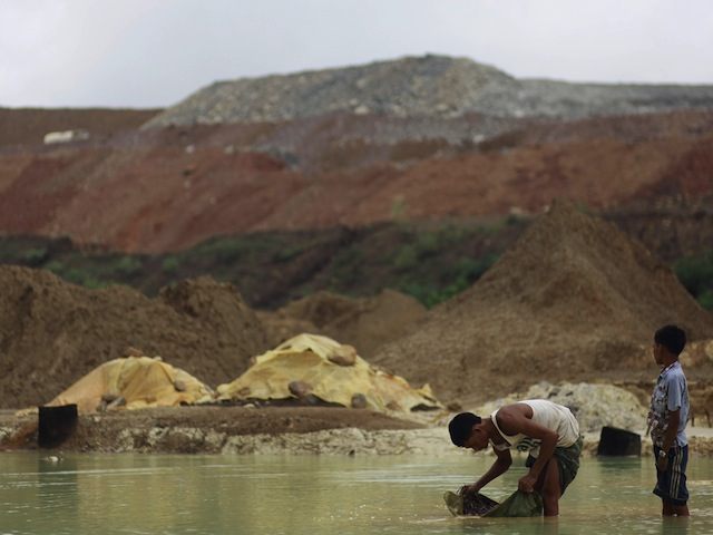 MYANMAR-CHINA-MINING-PROTEST