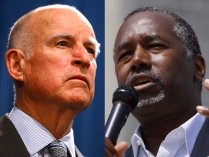 Jerry Brown and Ben Carson II (Breitbart News / Wires)